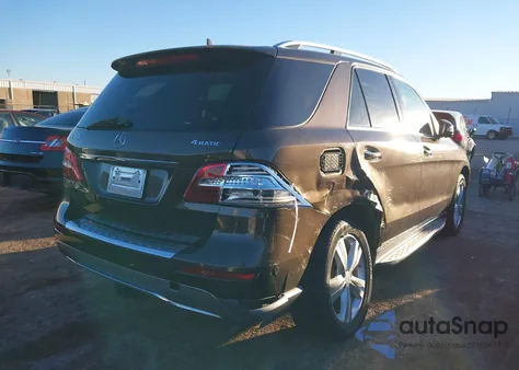 2013 Mercedes-Benz Ml 350 4Matic из США, поврежденный, VIN 4JGDA5HBXDA185087